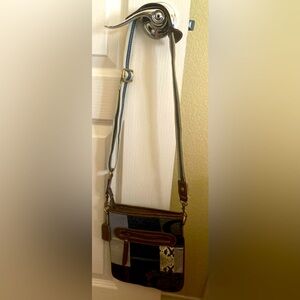 Vintage Coach leather crossbody bag